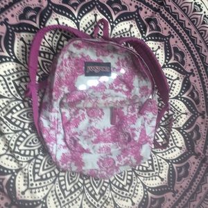 Jansport floral backpack